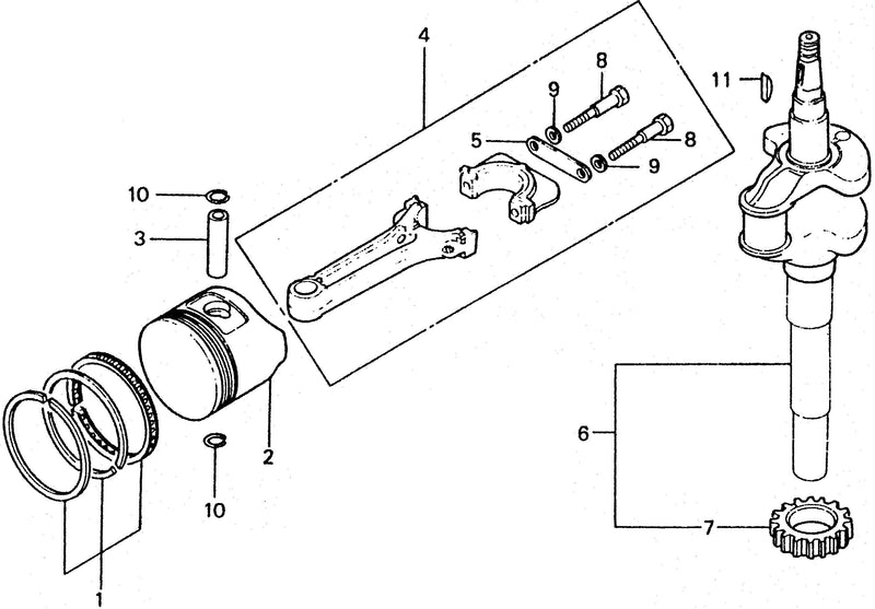 PISTON@CRANKSHAFT