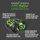 EGO Power+ Pack of 2 BA1400T 2.5Ah Batteries with CH2800D 280W Dual Port Charger Kit