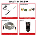 Simpson Big Brute 4000 PSI 4.0 GPM Vanguard V-Twin Gas Hot Water Pressure Washer (BB65105-S)