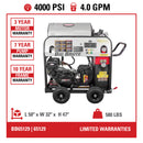 Simpson Big Brute 4000 PSI 4.0 GPM CRX 420 Gas Hot Water Pressure Washer (BB65129)