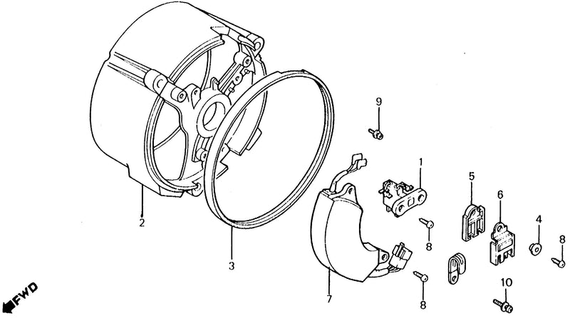 REAR HOUSING