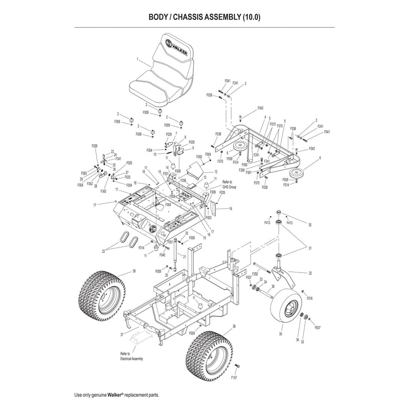 BODY CHASSIS ASSEMBLY 10.0