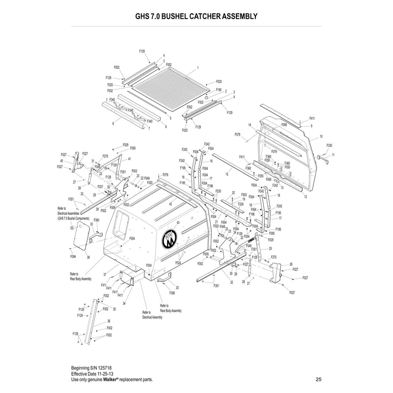 GHS 7.0 BUSHEL CATCHER ASSEMBLY