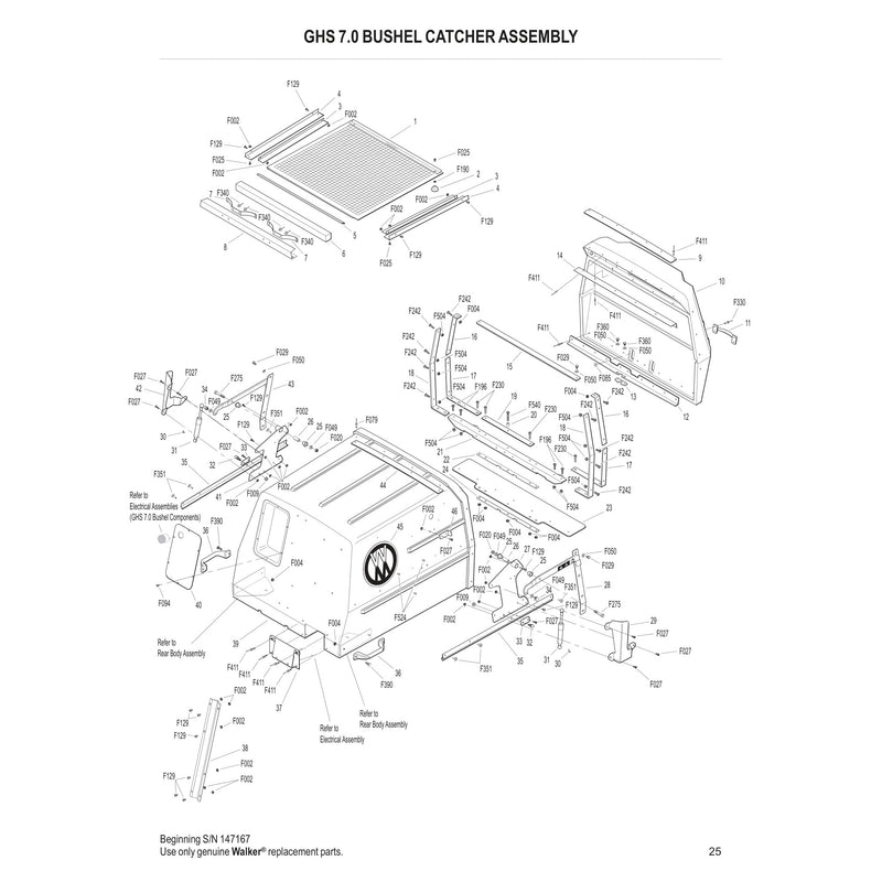 GHS 7.0 BUSHEL CATCHER ASSEMBLY