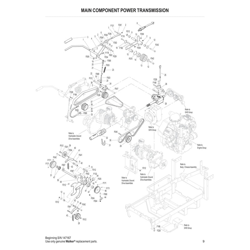 MAIN COMPONENT POWER TRANSMISSION