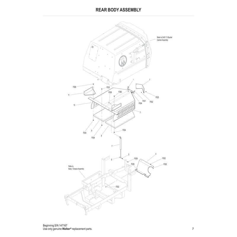 REAR BODY ASSEMBLY