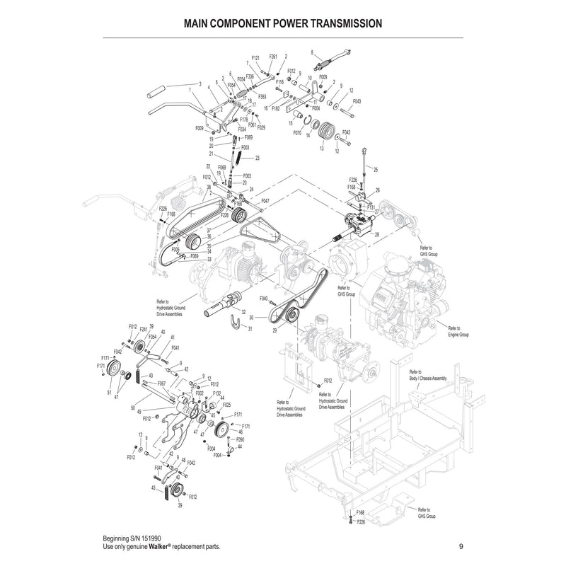 MAIN COMPONENT POWER TRANSMISSION