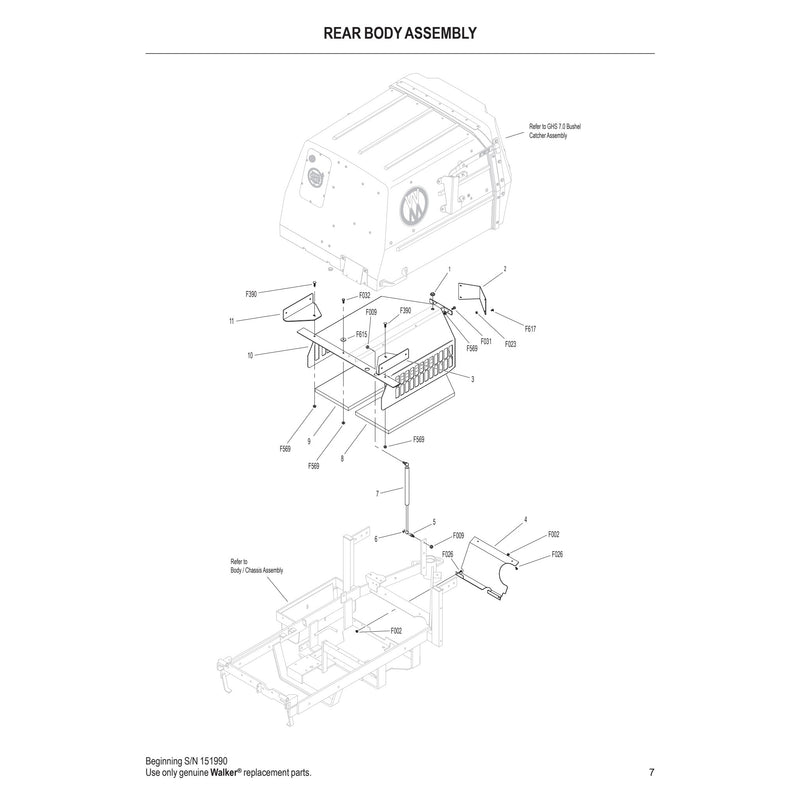 REAR BODY ASSEMBLY