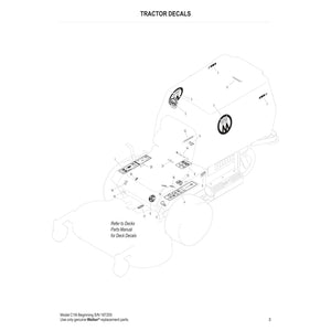 Walker Mowers C19i Parts Diagram (Serial # 187255 - 190348)
