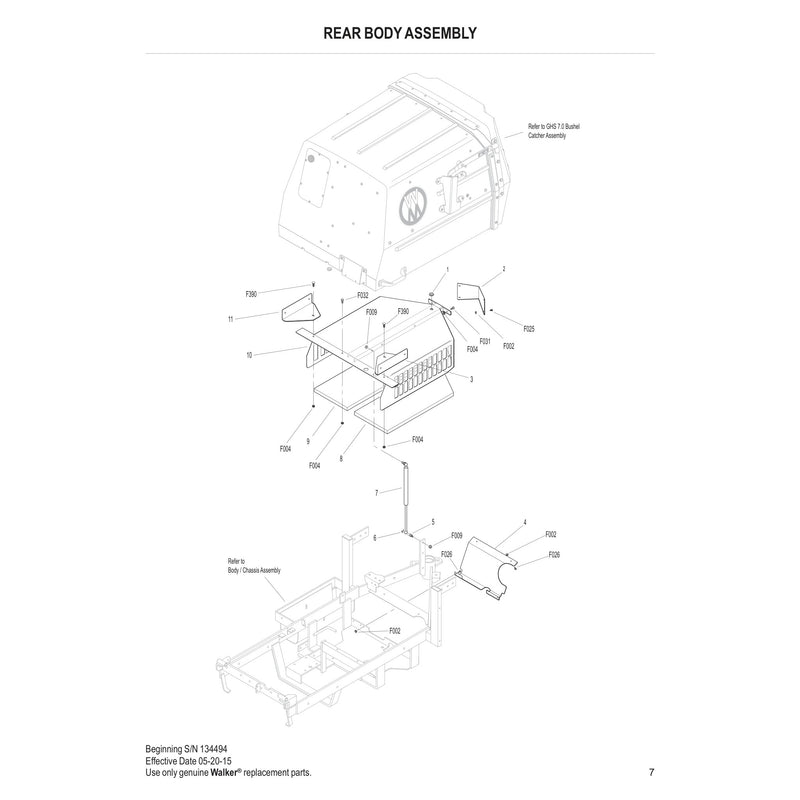 REAR BODY ASSEMBLY