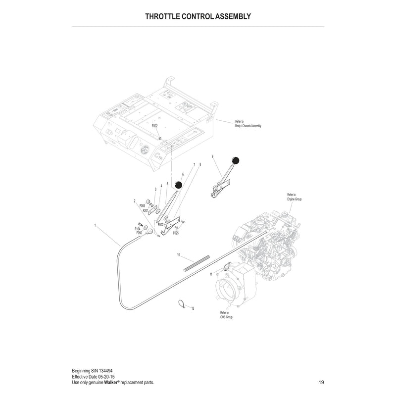 THROTTLE CONTROL ASSEMBLY
