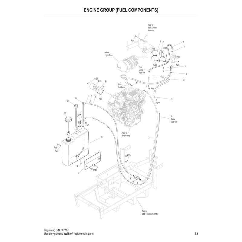 ENGINE GROUP FUEL COMPONENTS