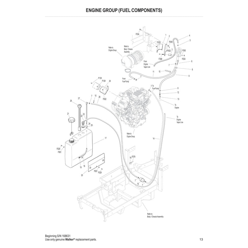 ENGINE GROUP FUEL COMPONENTS
