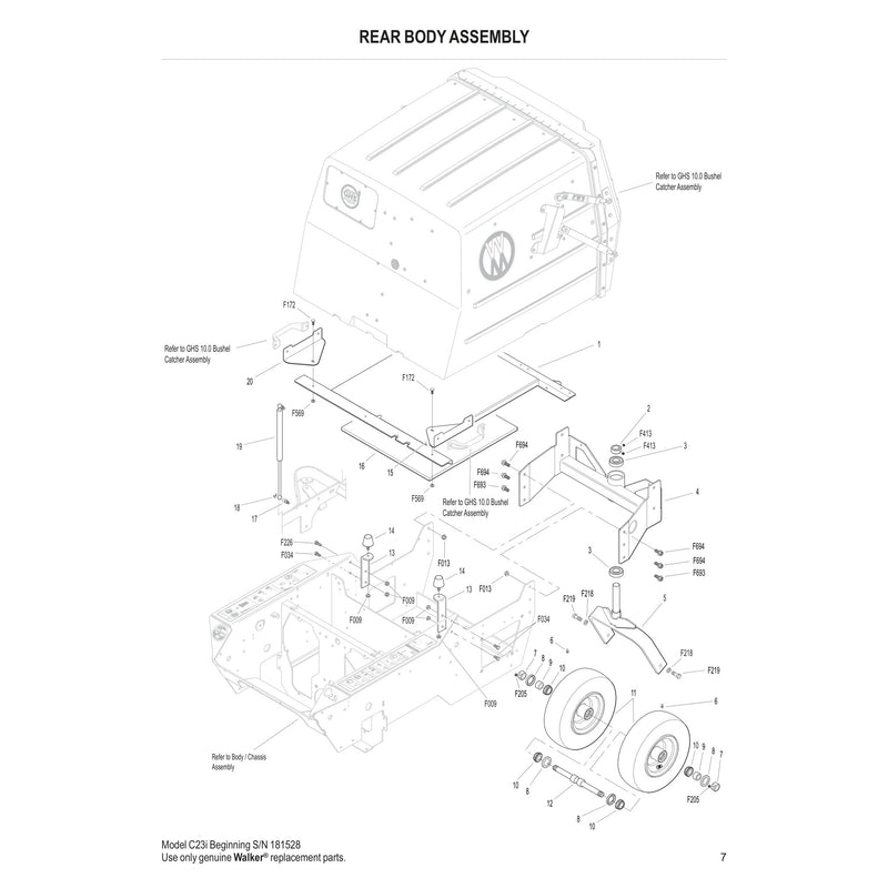 REAR BODY ASSEMBLY
