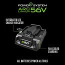 EGO Power+ BA1400T 2.5Ah Battery and CH3200 320W Charger Set