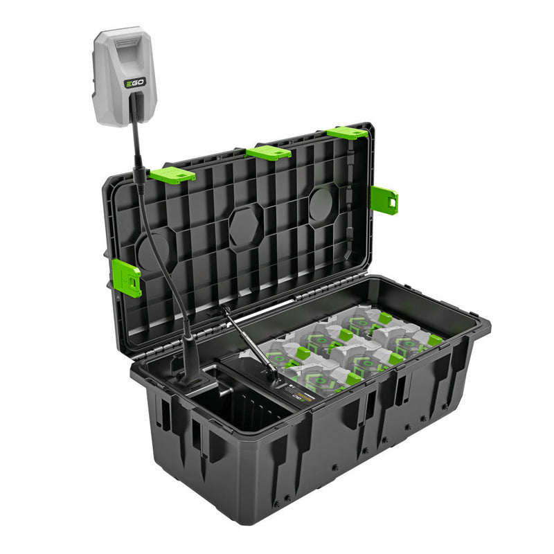 EGO Power+ CHU6001 Commercial 6-Port Mobile Charging Case with Charging Adapter Kit