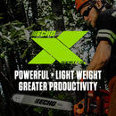 Echo CS-2511T 14" 25cc Gas 2-Stroke X Series Top Handle Chainsaw