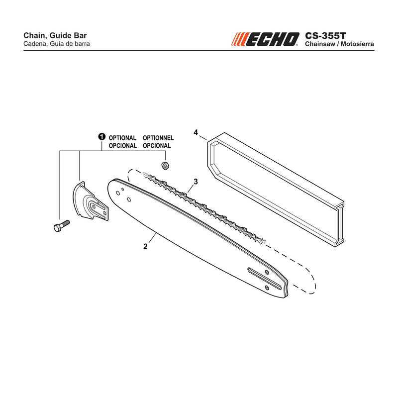 CHAIN GUIDE BAR