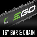 EGO Power+ CS1604 16" 56-Volt Cordless Chainsaw with 5Ah Battery and Charger