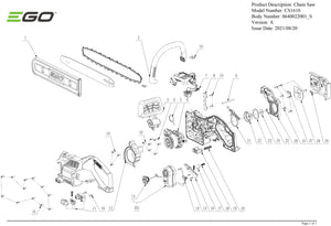 CS1610 Parts Diagram