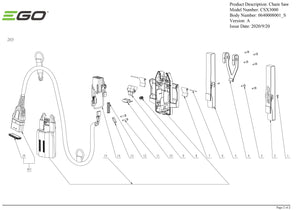CSX3000 PARTS DIAGRAM