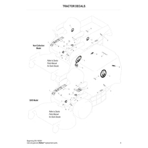 Walker Mowers D21d Parts Diagram (Serial # 168381 - 170132)