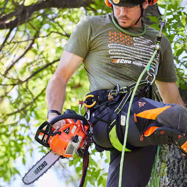 Echo DCS-2500T-12C1 56V 12 in. X Series Cordless Battery Top Handle Arborist Professional-Grade Chainsaw with 2.5Ah Battery and Charger