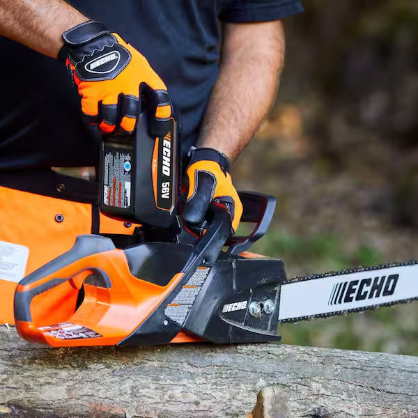Echo DCS-5000-18C2 56V 18 in. Cordless Electric Battery Brushless Rear Handle Chainsaw Kit with 5.0Ah Battery and Charger