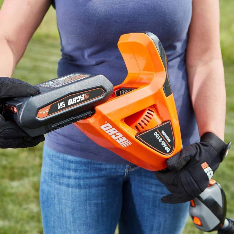 Echo DPAS-2100SBBT Pro Attachment Series Cordless Battery Powered Powerhead with 16" String Trimmer Attachment Bare Tool - Battery and Charger Not Included