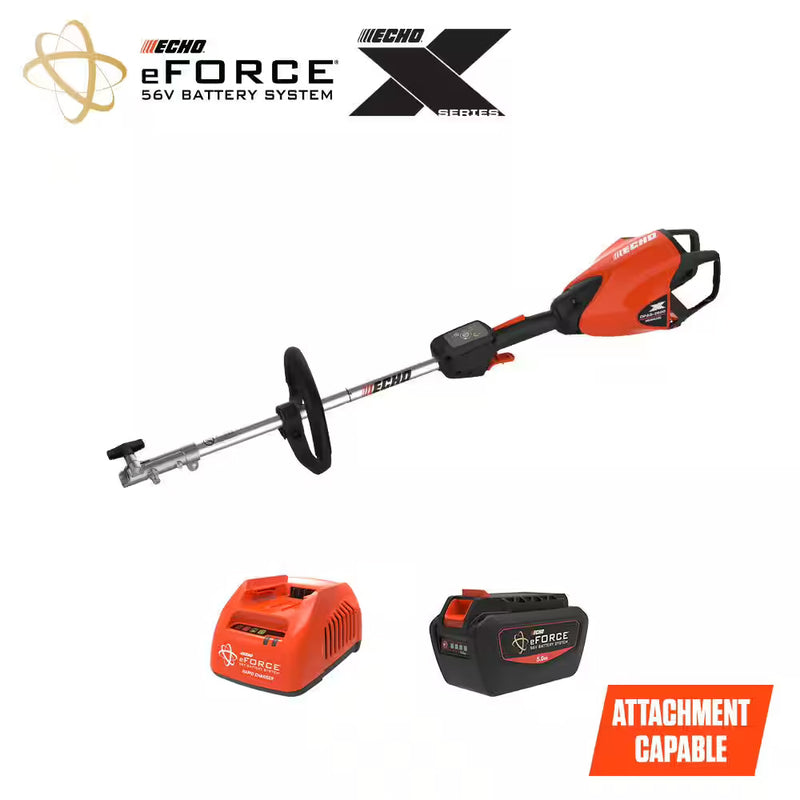 ECHO DPAS-2600R2 Pro Attachment Series Power Head with 5Ah Battery and Rapid Charger