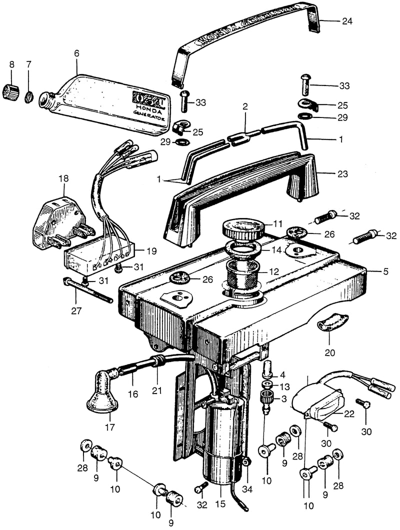 FUEL TANK@IGNITION COIL