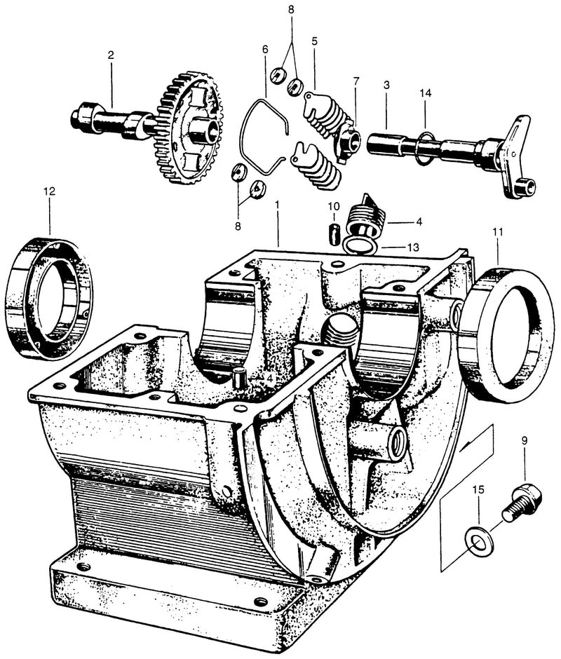 OIL PAN@CAMSHAFT