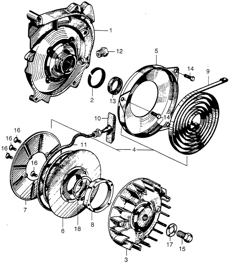STARTER@COOLING FAN