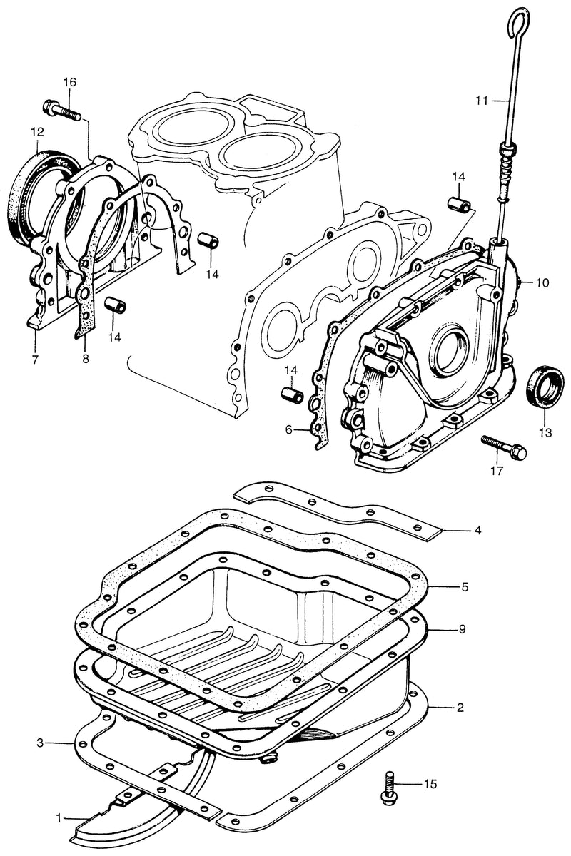 SIDE COVERS@OIL PAN