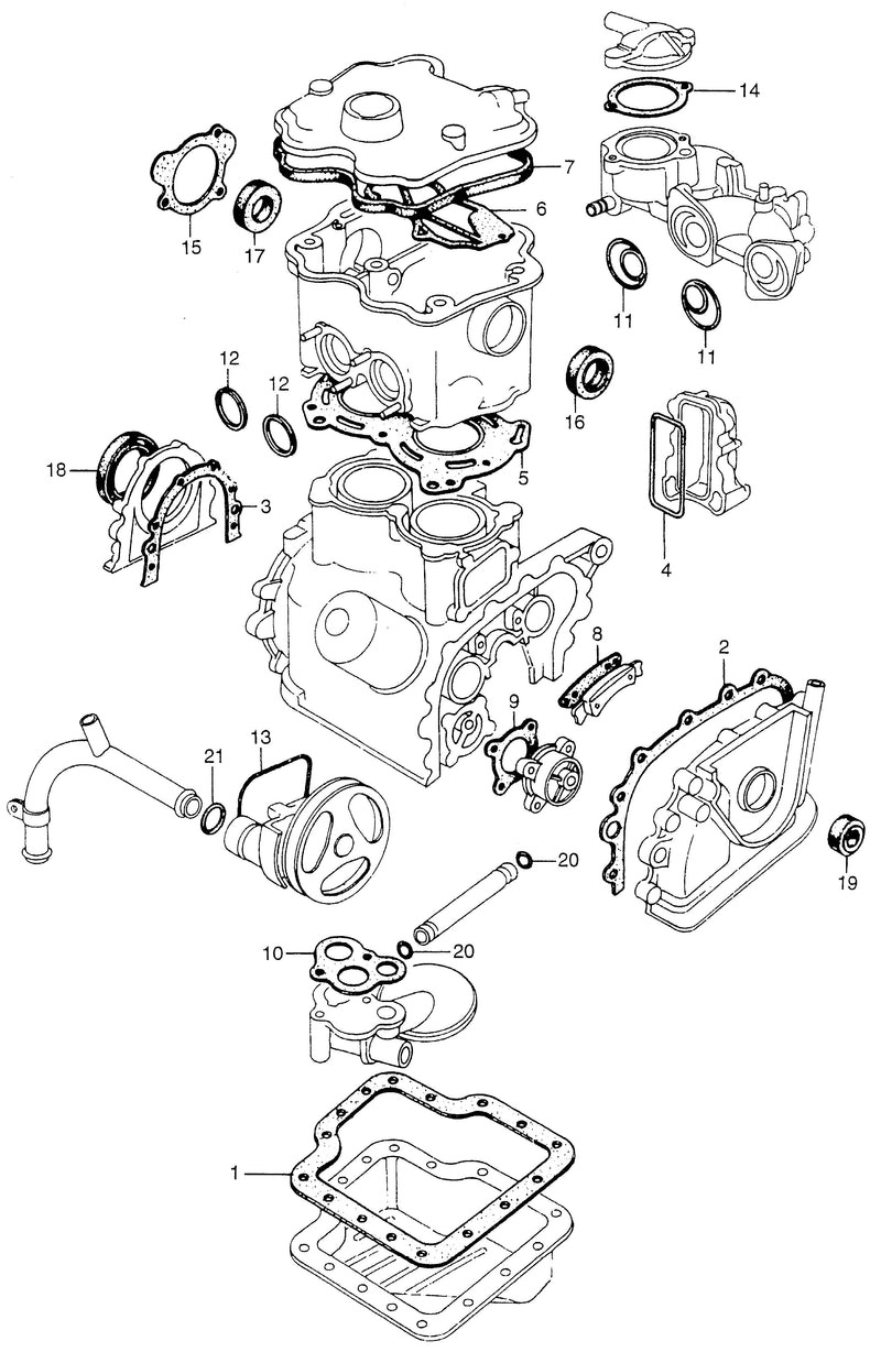 GASKET@OIL SEAL@O-RING