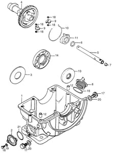 CAMSHAFT@OIL PAN