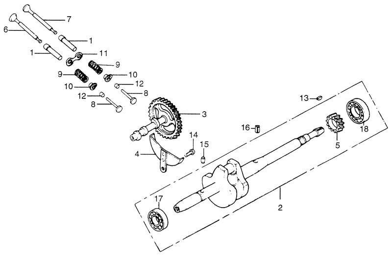 CRANKSHAFT@CAMSHAFT