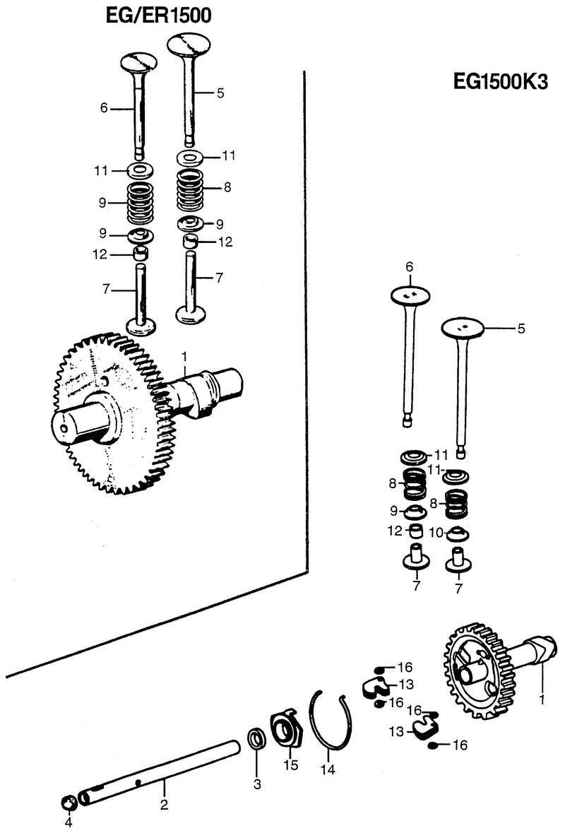 CAMSHAFT@VALVE