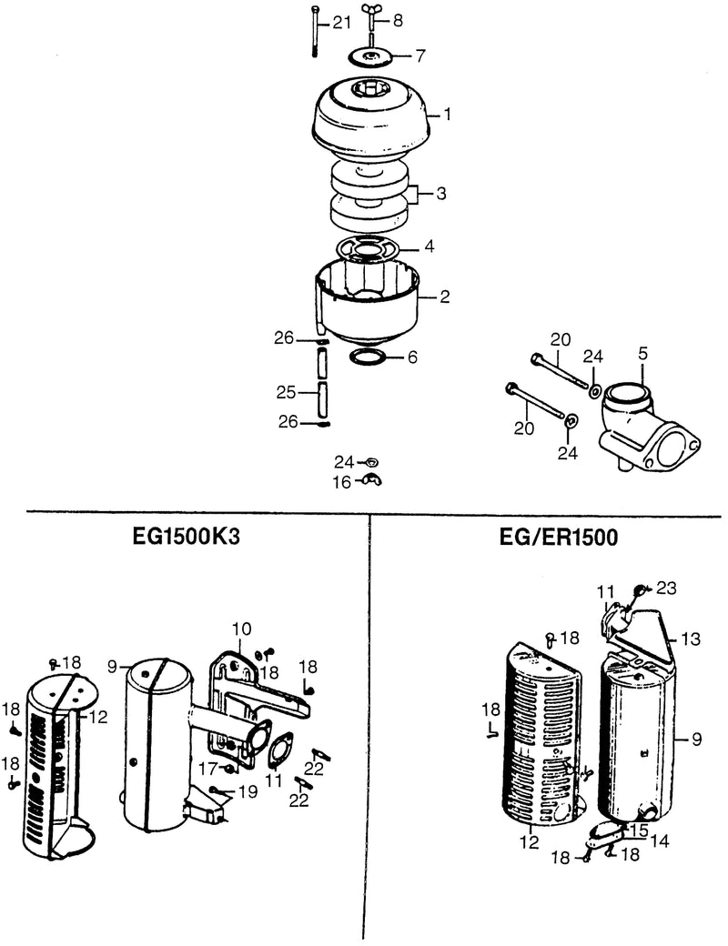 AIR CLEANER@MUFFLER