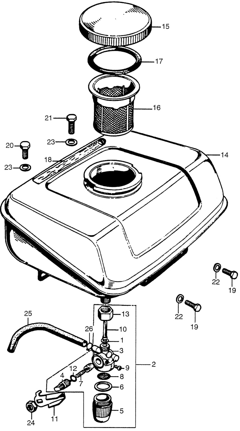EG/R1500FUEL TANK