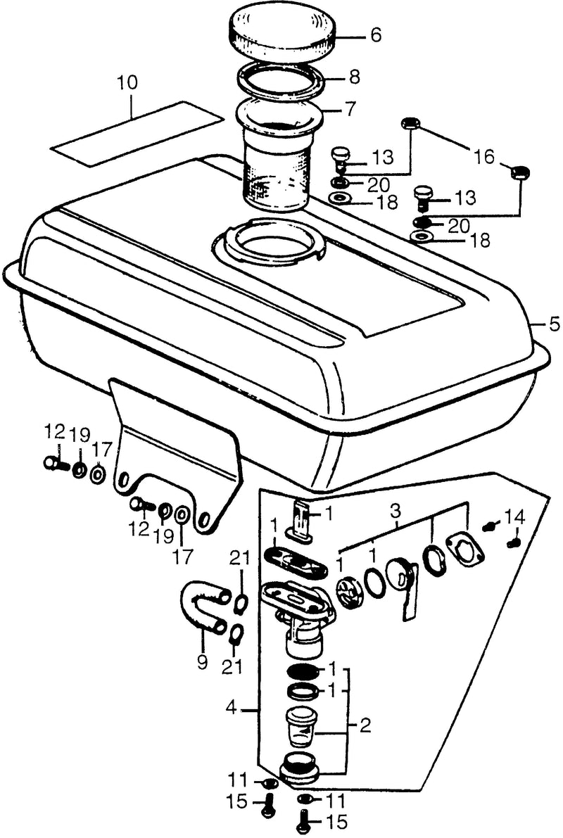 EG1500  FUEL TANK