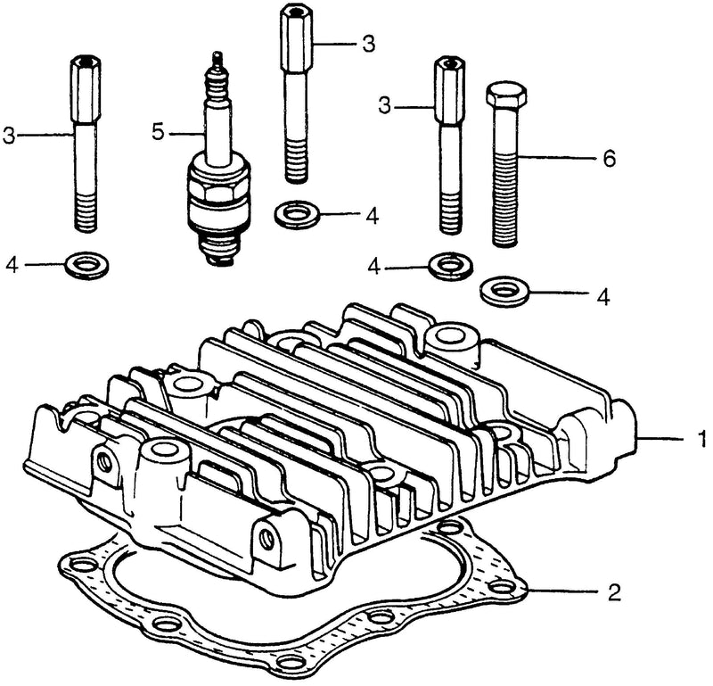 G65/GS65CYLINDER HEAD