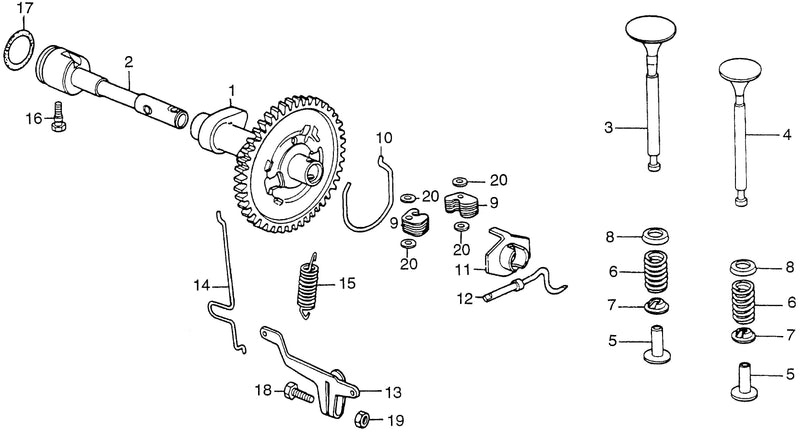CAMSHAFT@GOVERNOR ARM