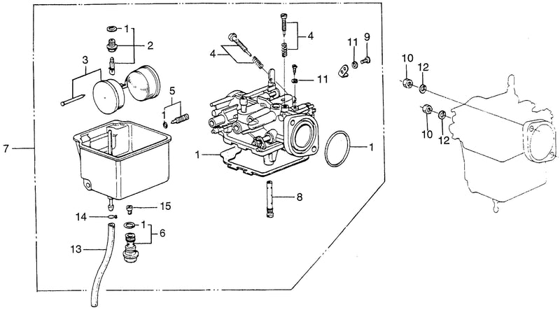 GK2/GSK2CARBURETOR