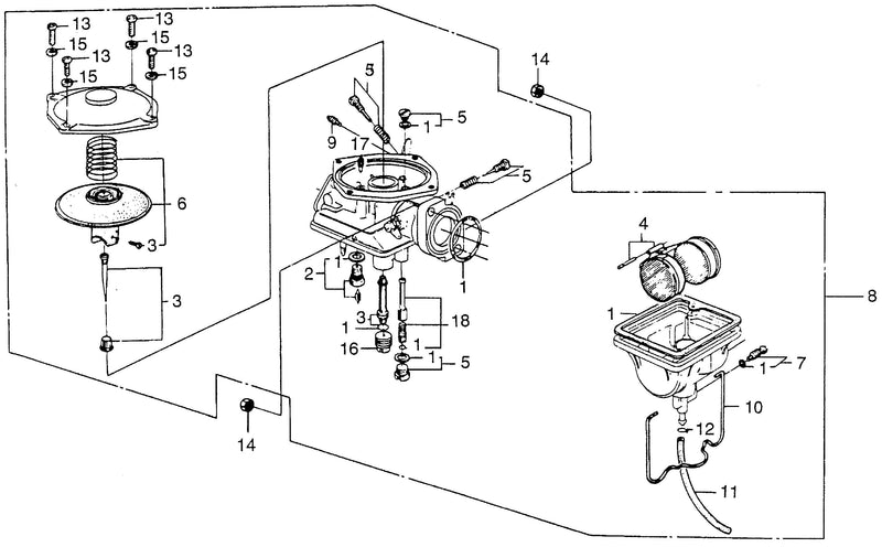 G65/GS65CARBURETOR