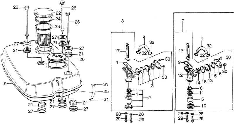 G65/GS65LOWER CRANKCASE@FUEL     VALVE