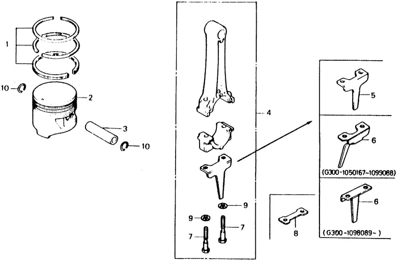 PISTON@CONNECTING ROD