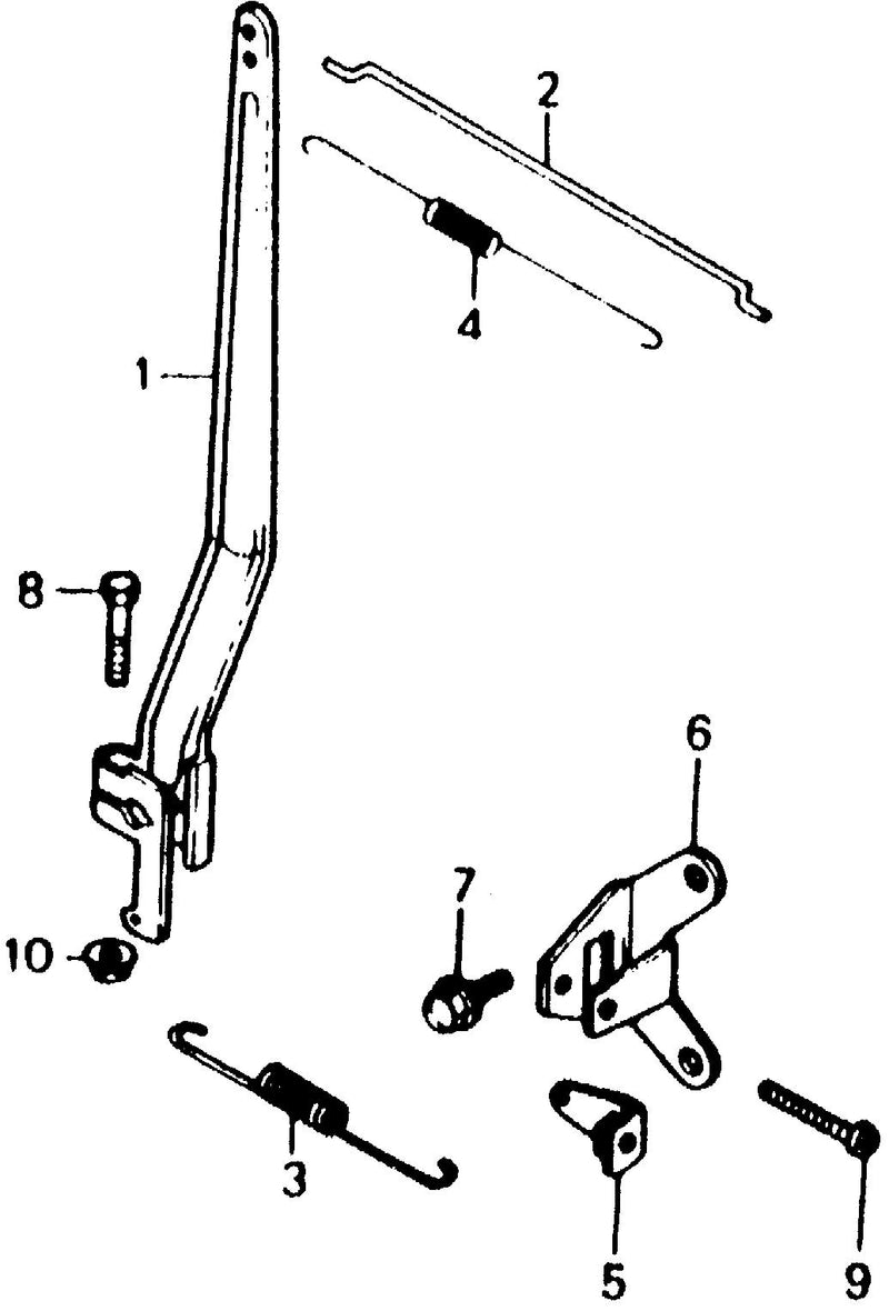 GOVERNOR ARM@CONTROL     PLATE