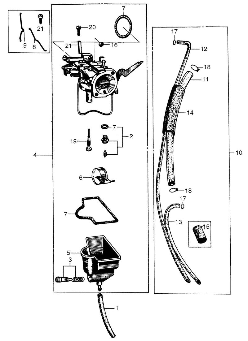 EK1 K2  CARBURETOR