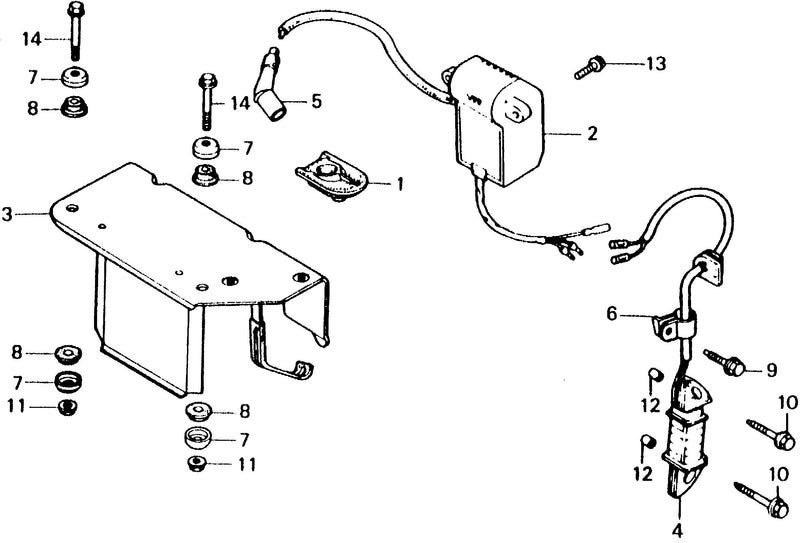 C.D.I. UNIT@EXCITER COIL